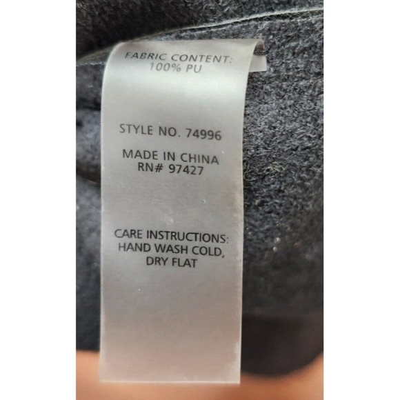 Dolce Cabo puff sleeve faux leather dress Color Black Size XS - Picture 7 of 14